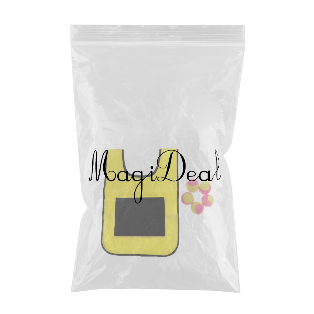 Early Education Training Parent Kids Sticky Ball Catch Game Yellow for Adult