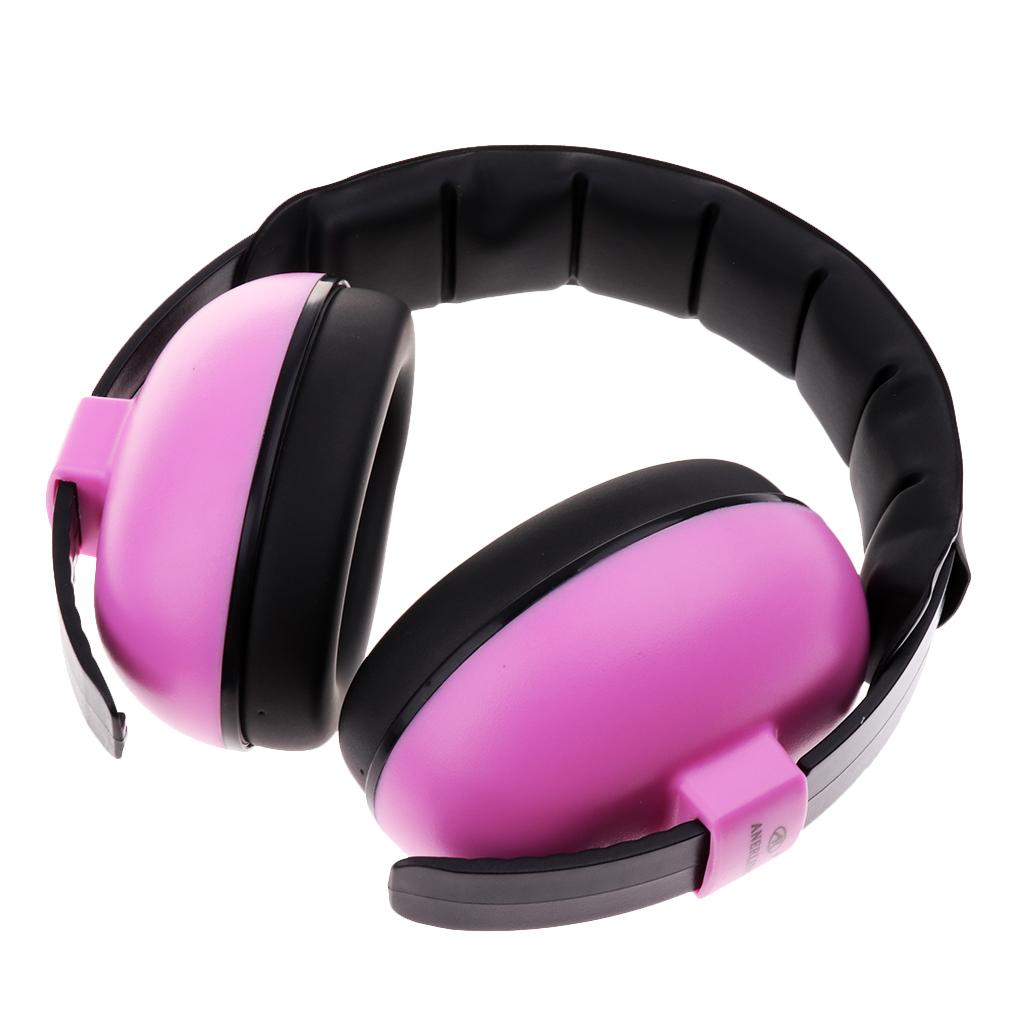 Kids CHILDRENS Ear Defenders Earmuffs Hearing Protection Pink