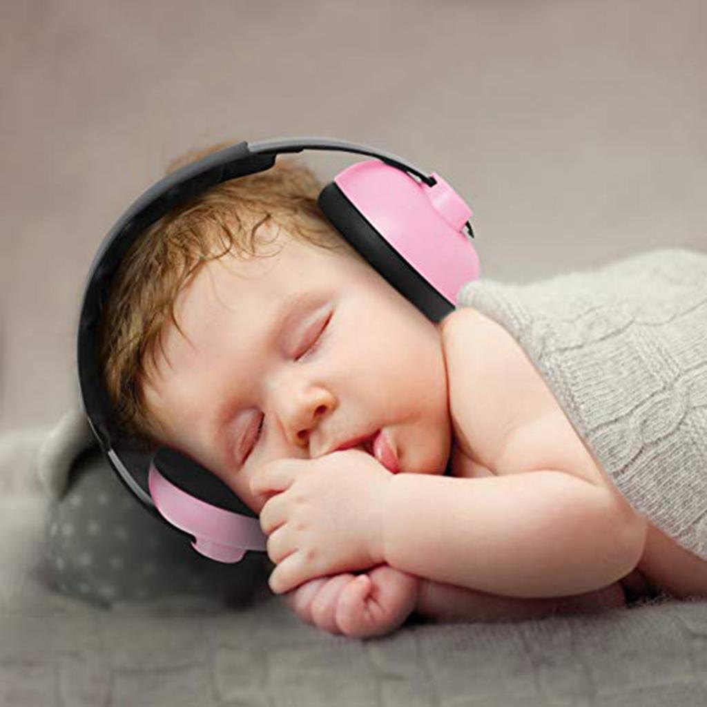 Kids CHILDRENS Ear Defenders Earmuffs Hearing Protection Pink
