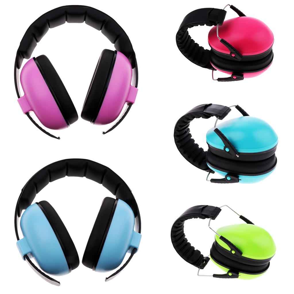 Kids CHILDRENS Ear Defenders Earmuffs Hearing Protection Pink