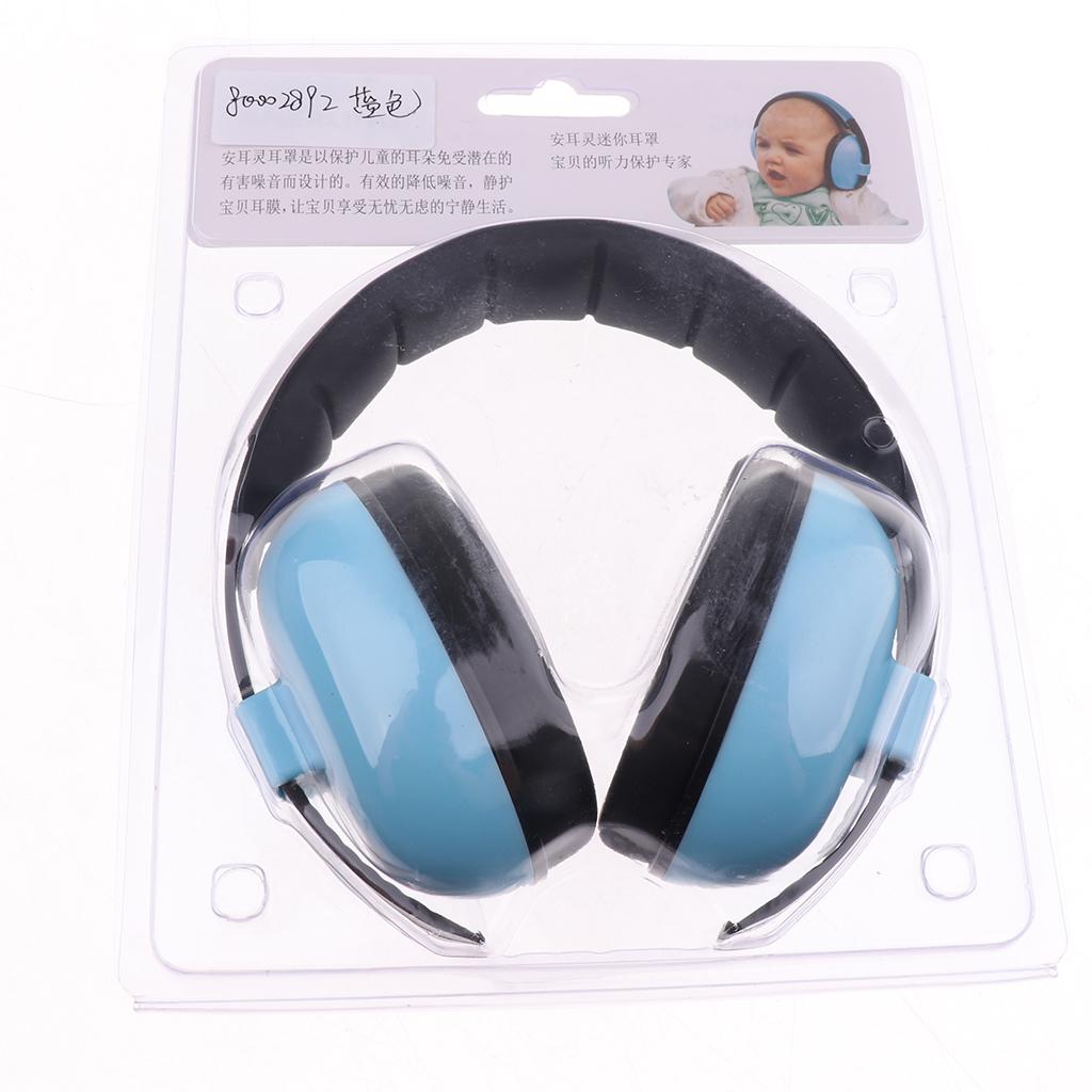 Kids CHILDRENS Ear Defenders Earmuffs Hearing Protection Blue