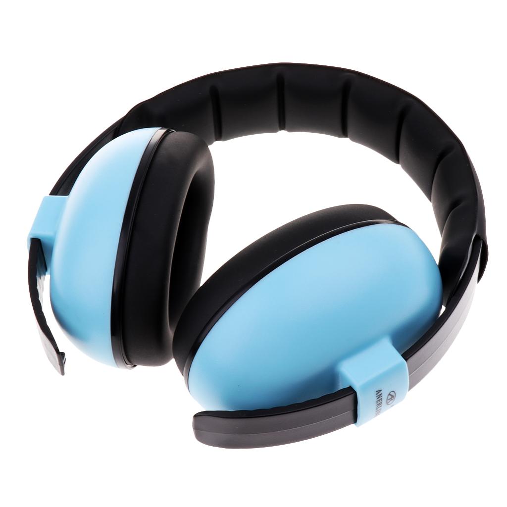 Kids CHILDRENS Ear Defenders Earmuffs Hearing Protection Blue
