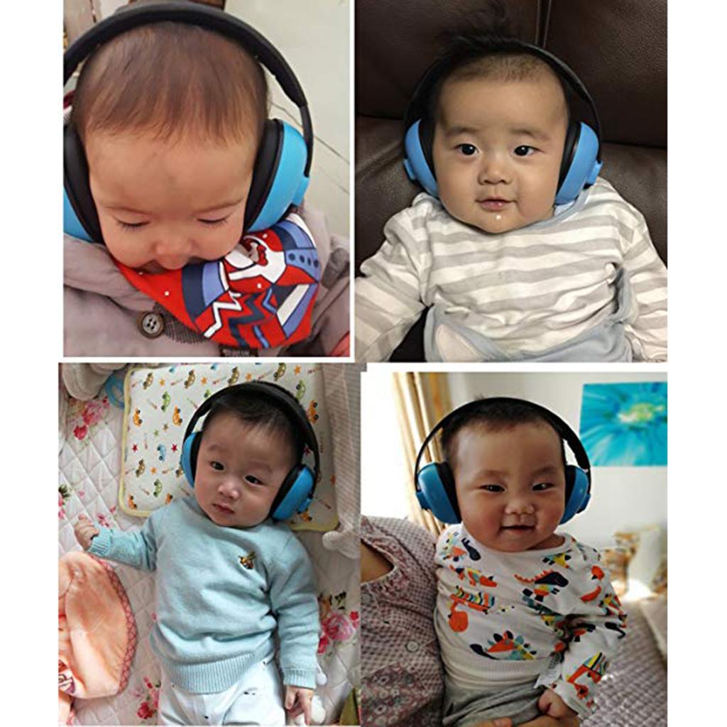 Kids CHILDRENS Ear Defenders Earmuffs Hearing Protection Blue