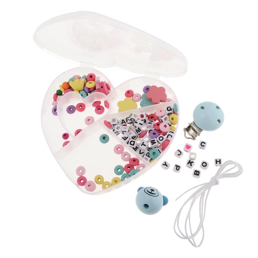 1 Set Colorful Wooden Children's Cartoon Nipple Holder Accessories