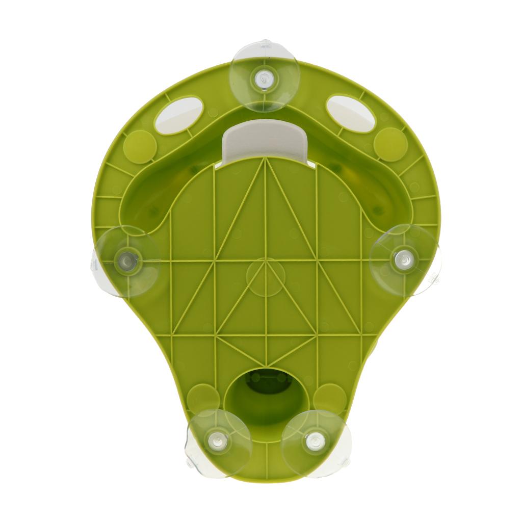 Baby Shower Seat Bath Seat Support Kids Sit Up in Tub Green