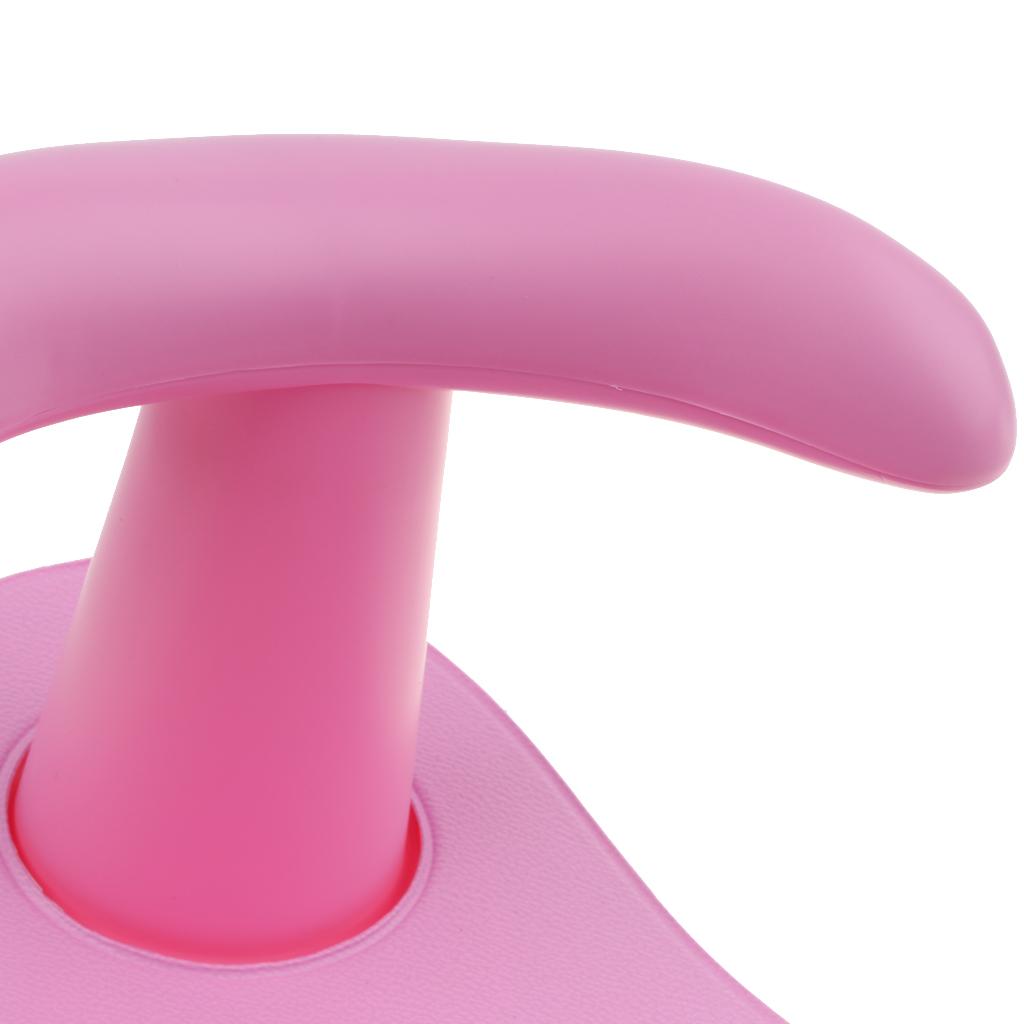 Baby Shower Seat Bath Seat Support Kids Sit Up in Tub Pink