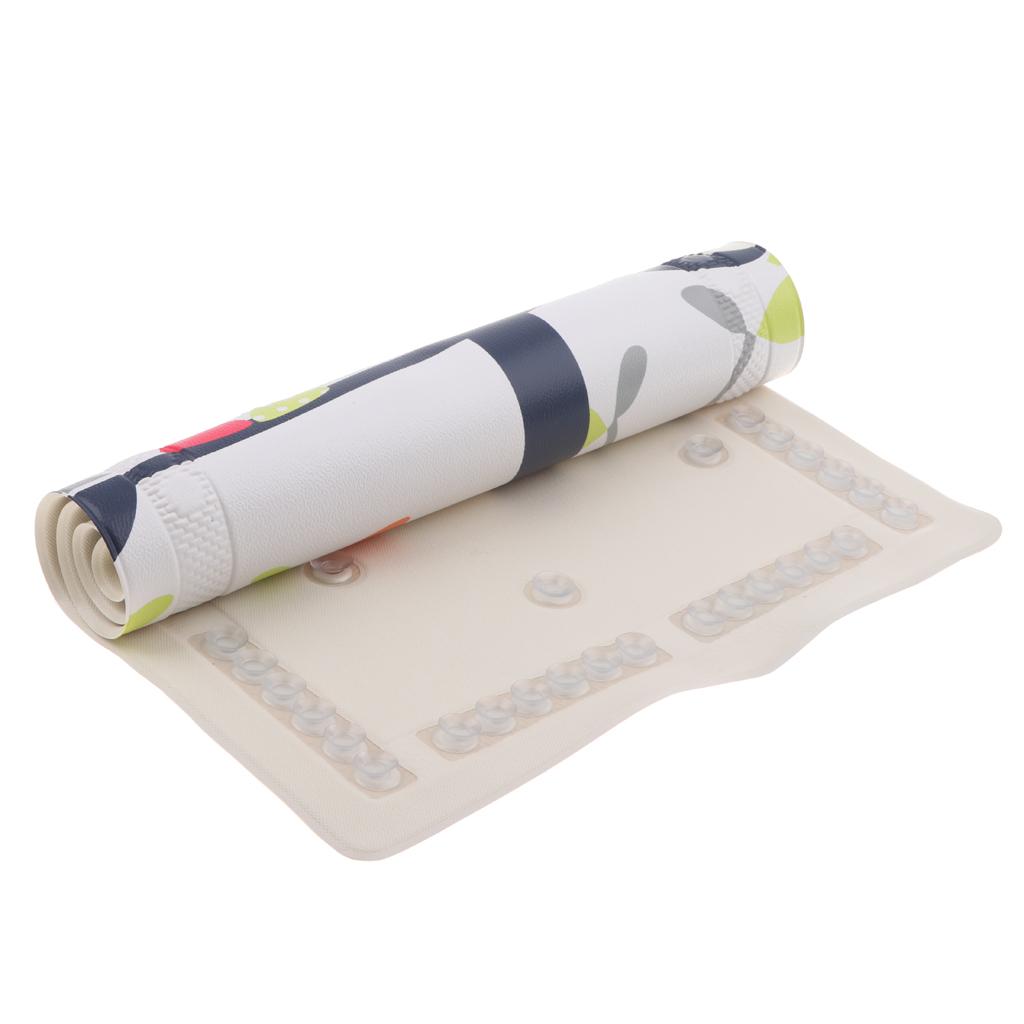 KIDS CHILDS SAFETY LONG STRONG SUCTION NON SLIP BATH SHOWER MAT Fox