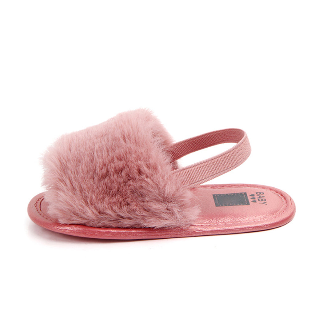Baby Toddler Girls Sandals First Walker Shoes for 0-24 Months 12-18M Rose