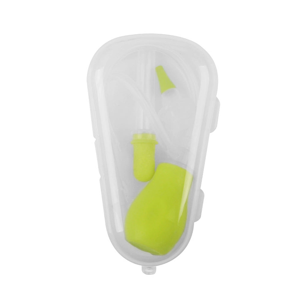 Baby Safety Nose Cleaner Vacuum Suction Nasal Aspirator Flu Protections Green