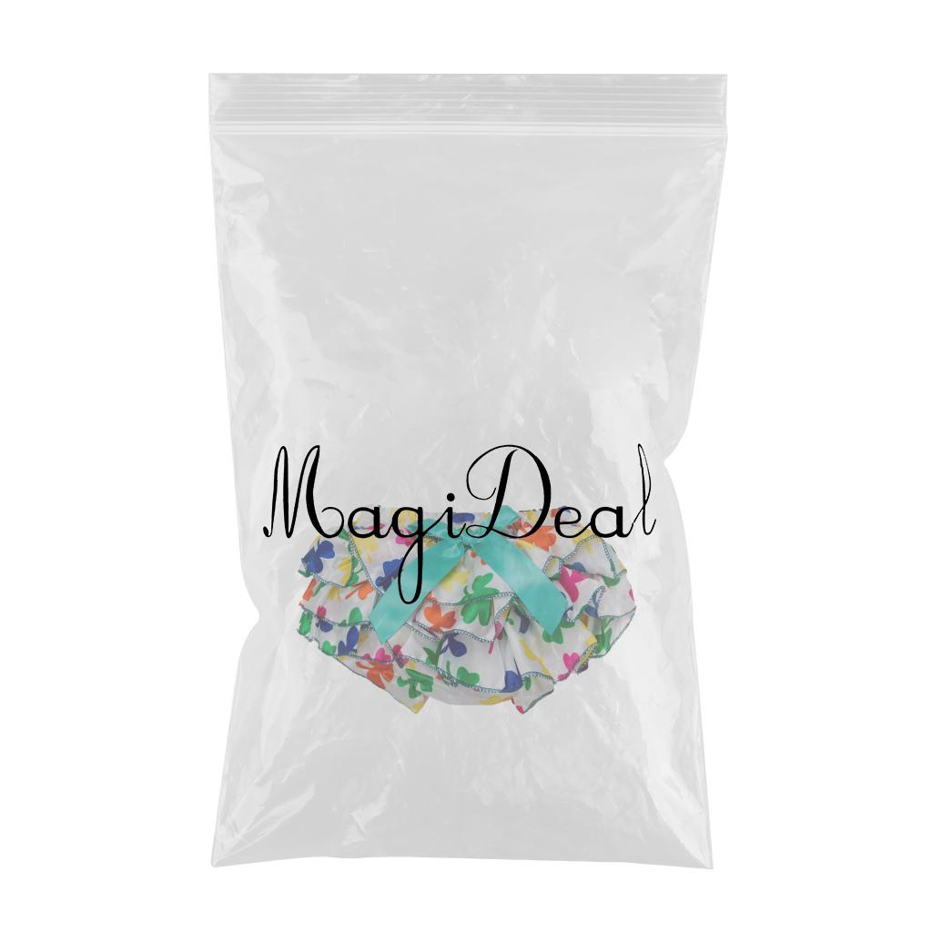 Baby Girls Soft Satin Diaper Cover Bloomers 12-24M Leaf