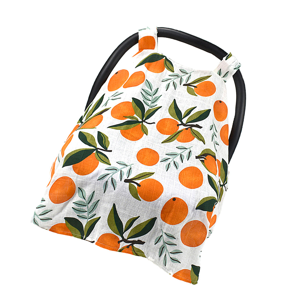 Baby Seat Cover Sunshade Car Cover Nursing Covers Orange