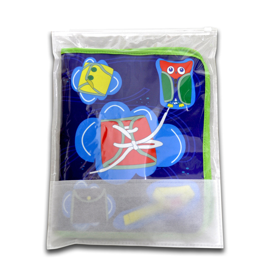 Baby Learn to Dress Boards Early Learning Basic Life Skills Toy