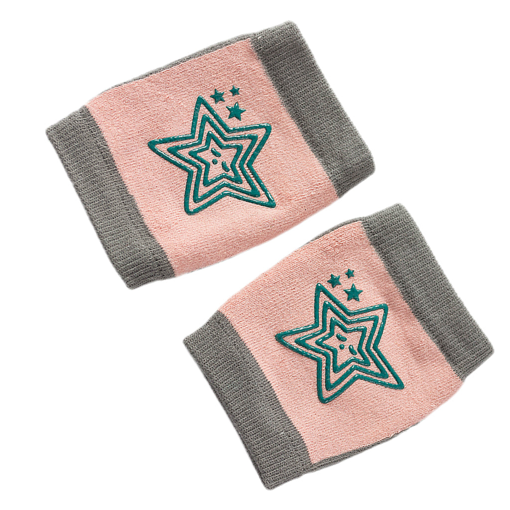 Breathable Cotton Baby Elbows Non-Slip Children's Knee Pads Pink