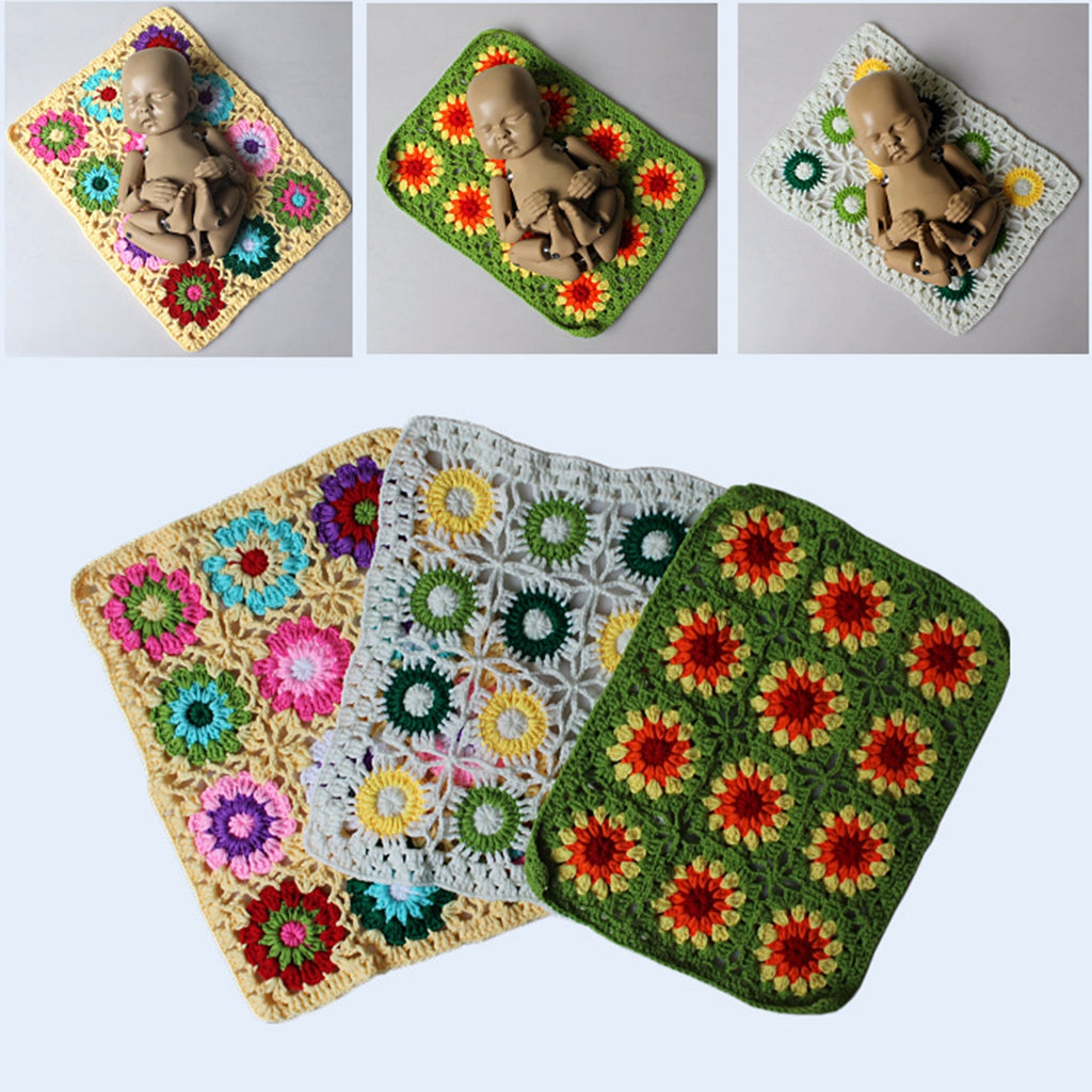 Newborn Baby Kids Photography Props Blanket Baby Photo Wool Blanket Yellow