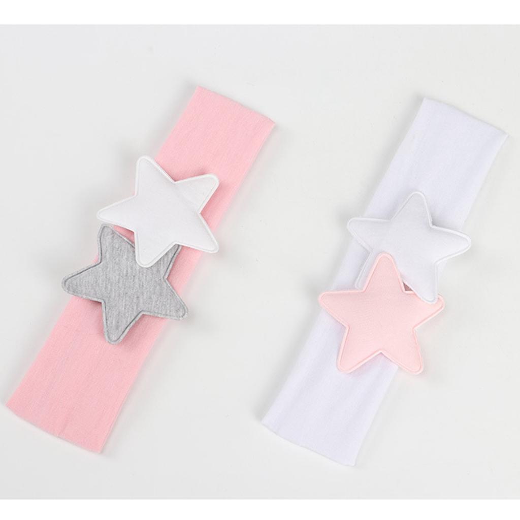 2Pcs Baby Girl Headband Toddler Headdress Child Hairband Elastic