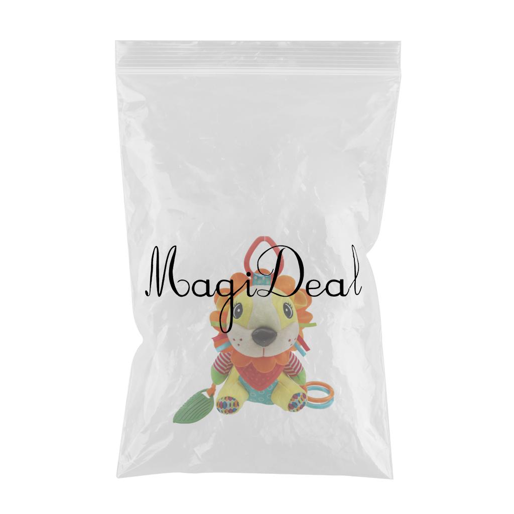 Baby Kids Boys Girls Pram Handbell Plush Toy Bed Trailer Hanging Lion