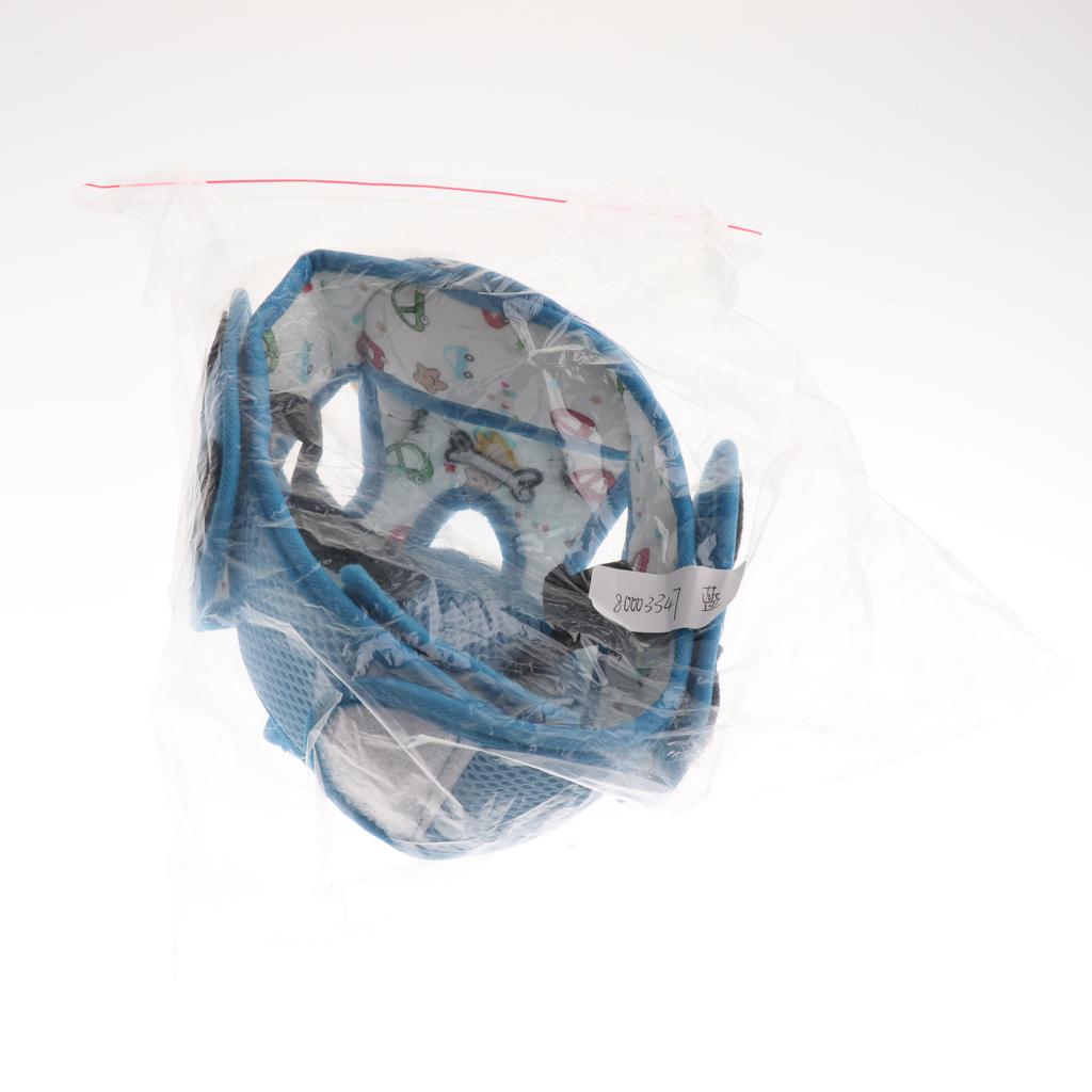 Baby Infant Toddlers Protection Cap Shatter-Resistant Head Cap Bue dog