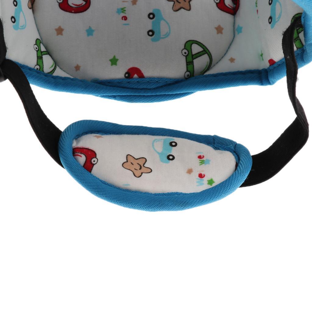 Baby Infant Toddlers Protection Cap Shatter-Resistant Head Cap Bue dog