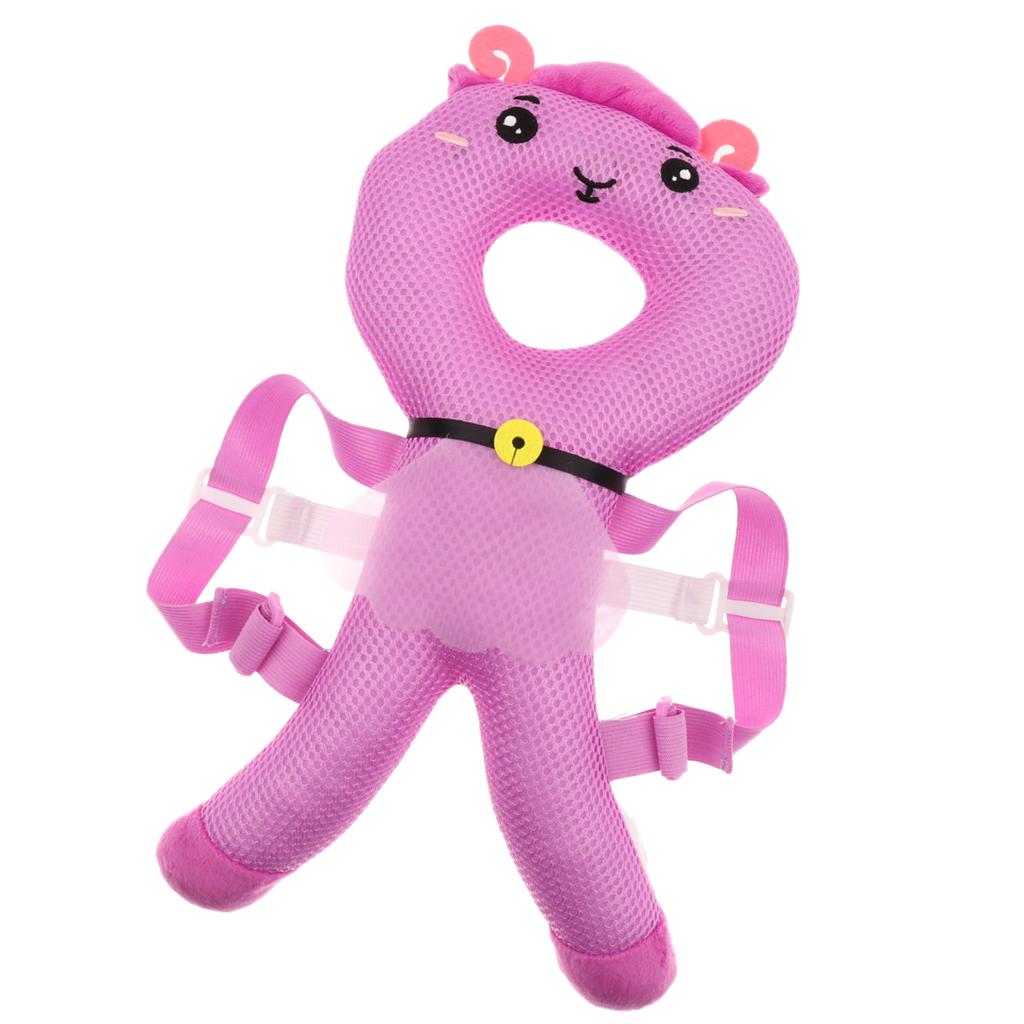 Baby Head Protector Safety Pad Cushion Kids Back Protection Purple Deer