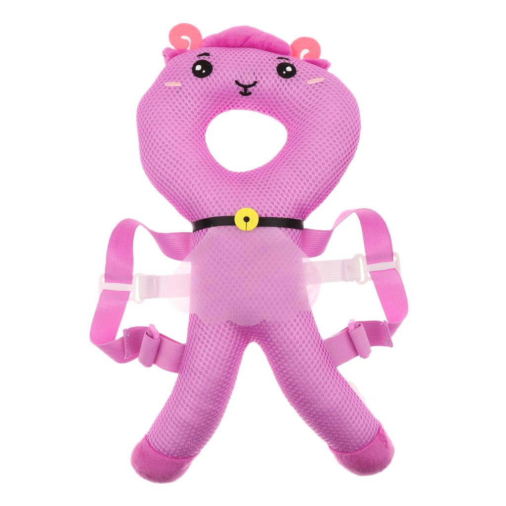 Baby Head Protector Safety Pad Cushion Kids Back Protection Purple Deer