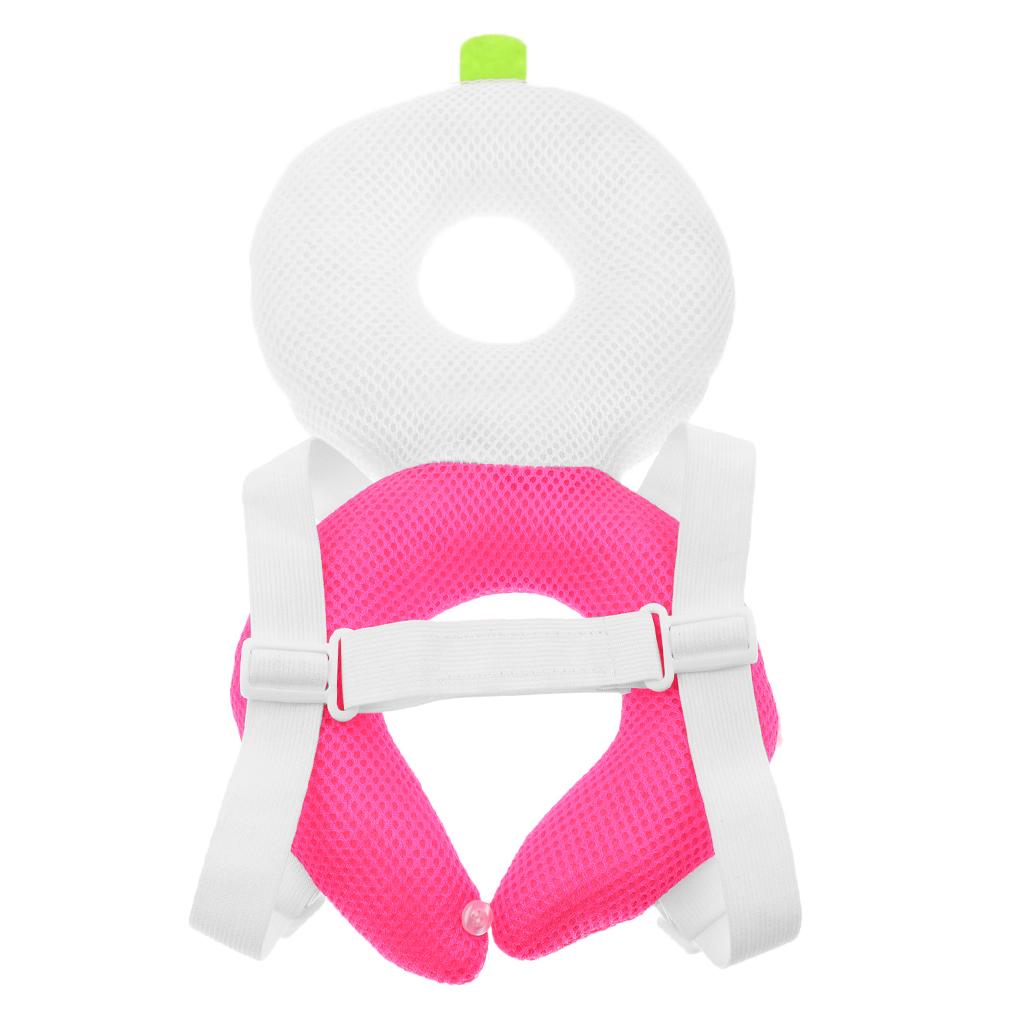 Baby Head Protector Baby Toddlers Head Safety Pad Cushion Hollow-Strawberry