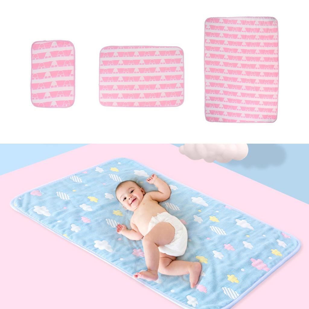 Baby Waterproof Cotton Urine Mat Nappy Bed Changing Diaper Pad 30x45cm Crown