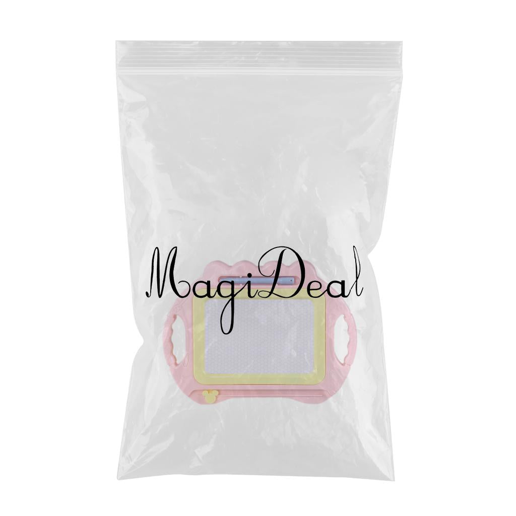 Children's Magnetic Drawing Board Puzzle Early Education Toys Pink