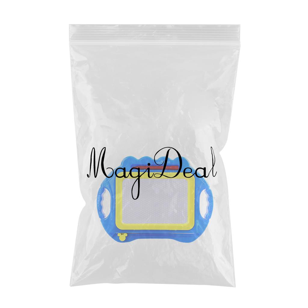 Children's Magnetic Drawing Board Puzzle Early Education Toys Blue