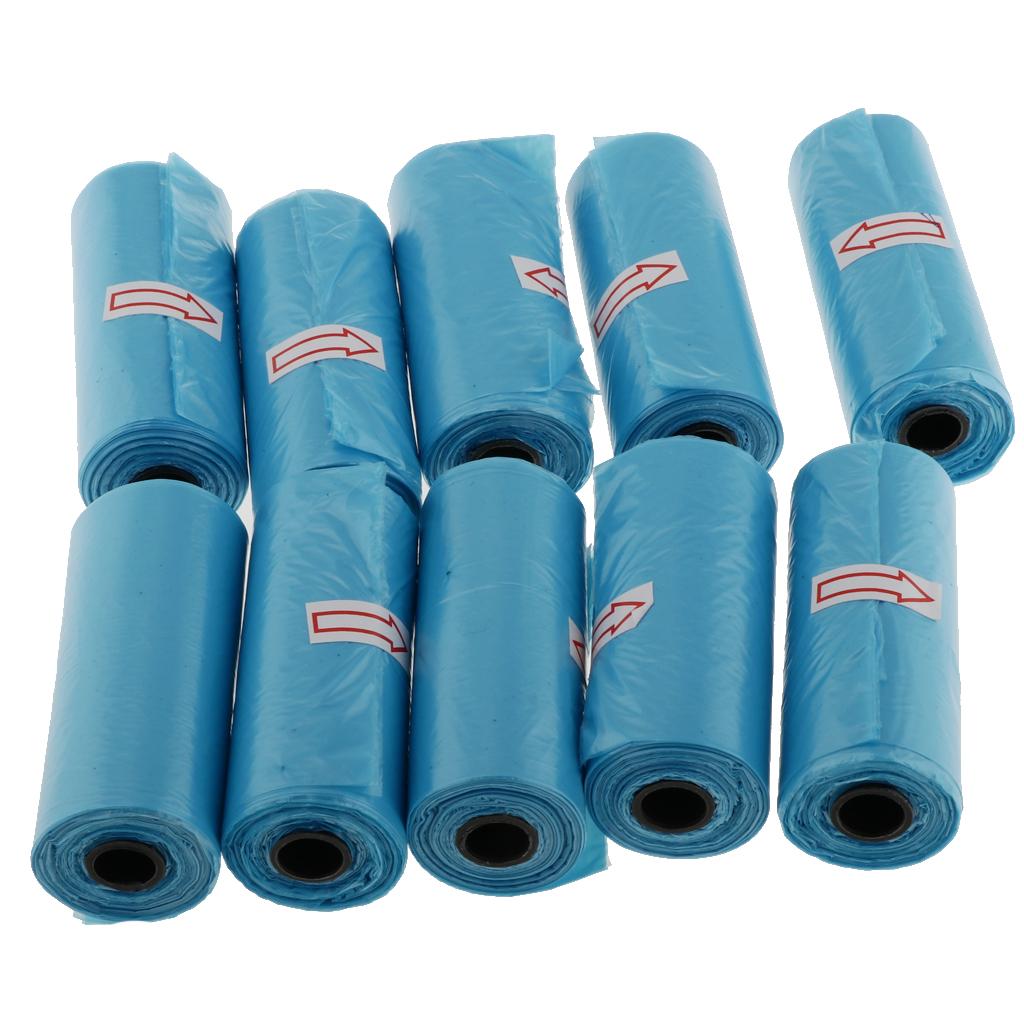 10 Rolls Pet Dog Waste Poop Bag Dog Cat Waste Pick Up Clean Bags