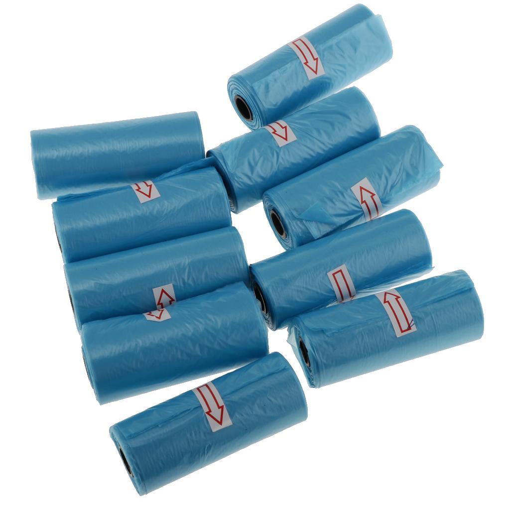 10 Rolls Pet Dog Waste Poop Bag Dog Cat Waste Pick Up Clean Bags