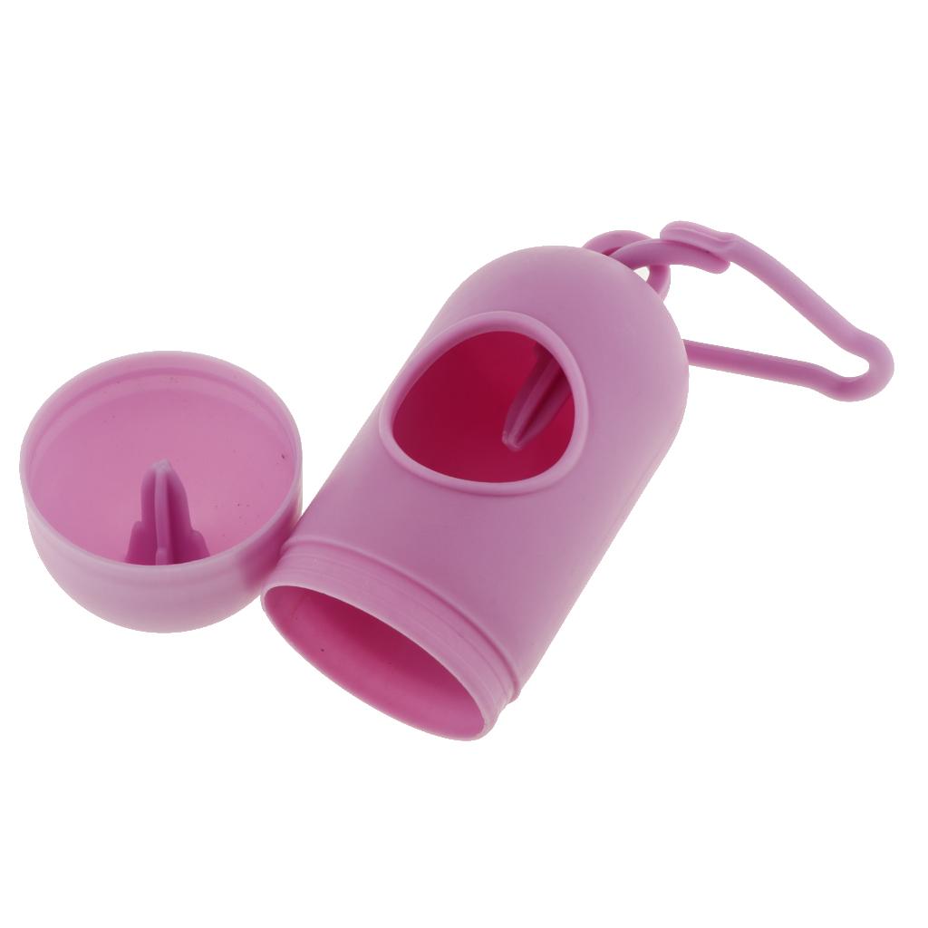 Portable Baby Diaper Nappy Discarded Bag Box Dispenser Holder Rose red