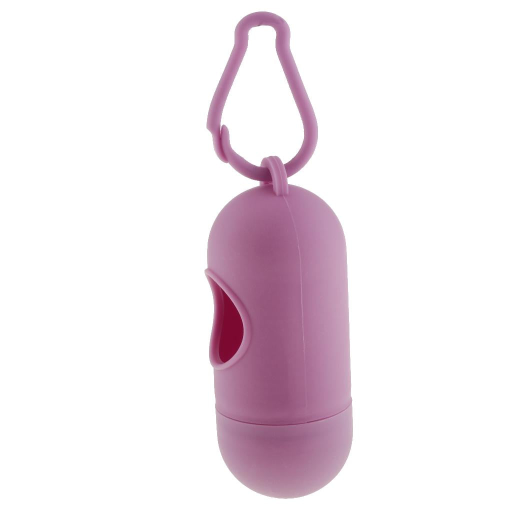 Portable Baby Diaper Nappy Discarded Bag Box Dispenser Holder Rose red