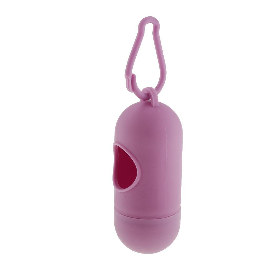 Portable Baby Diaper Nappy Discarded Bag Box Dispenser Holder Rose red