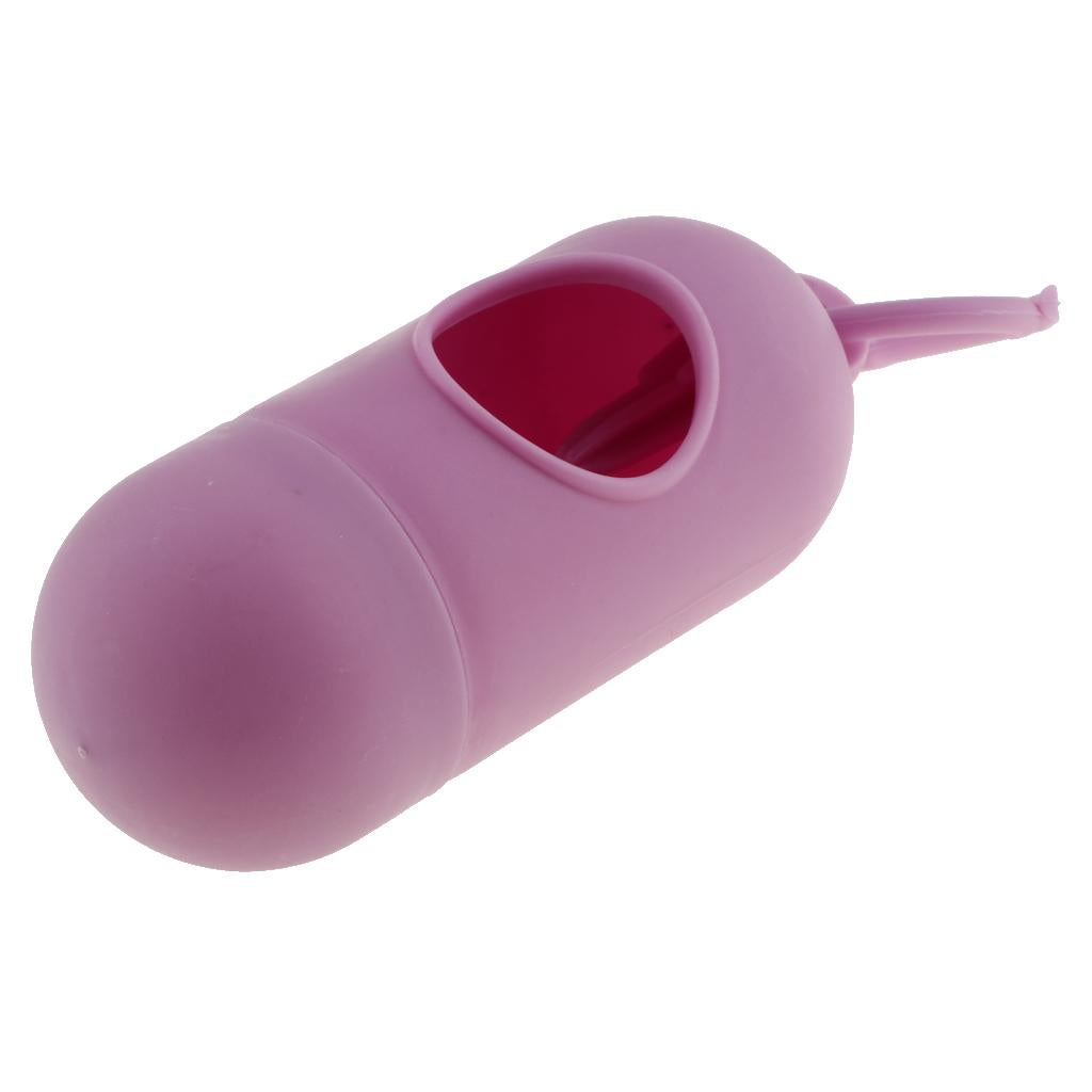 Portable Baby Diaper Nappy Discarded Bag Box Dispenser Holder Rose red