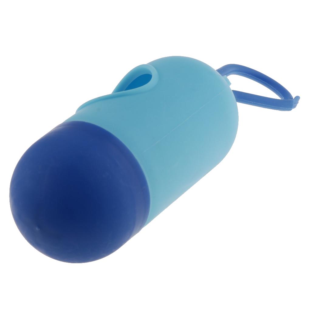 Portable Baby Diaper Nappy Discarded Bag Box Dispenser Holder Blue