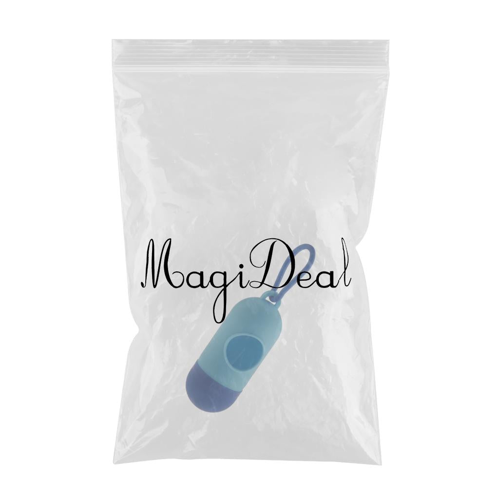 Portable Baby Diaper Nappy Discarded Bag Box Dispenser Holder Blue