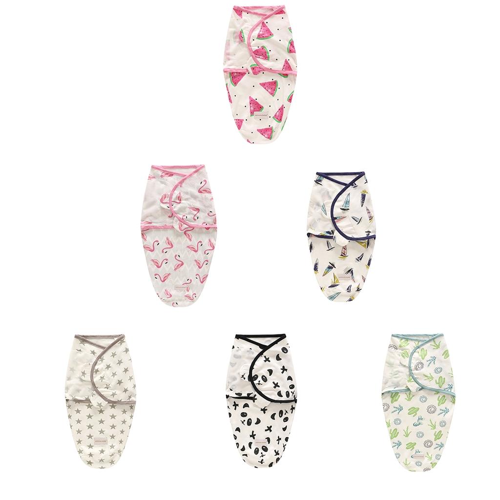 Baby Infant Swaddle Wrap Blanket Sleeping Bag Flamingo (0-3M)