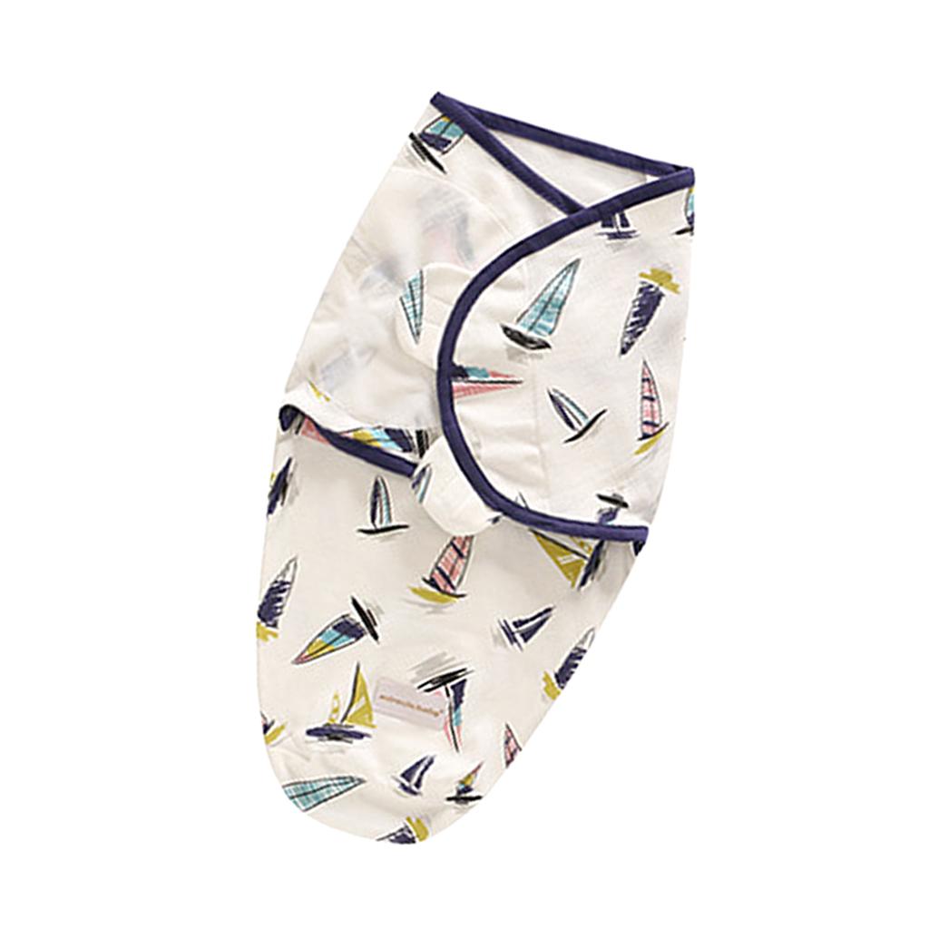 Baby Infant Swaddle Wrap Blanket Sleeping Bag Boat (0-3M)