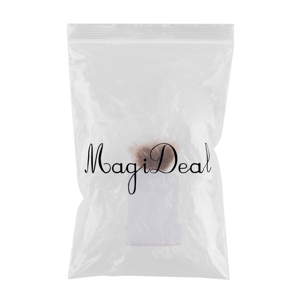 Cute Newborn Baby Soft Comfy Ball Hospital Cap Warm Beanie Hat White