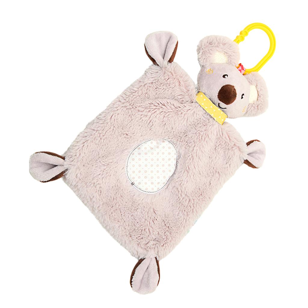 Personalised Embroidered Baby Comforter Security Blanket Koala Gift Newborn
