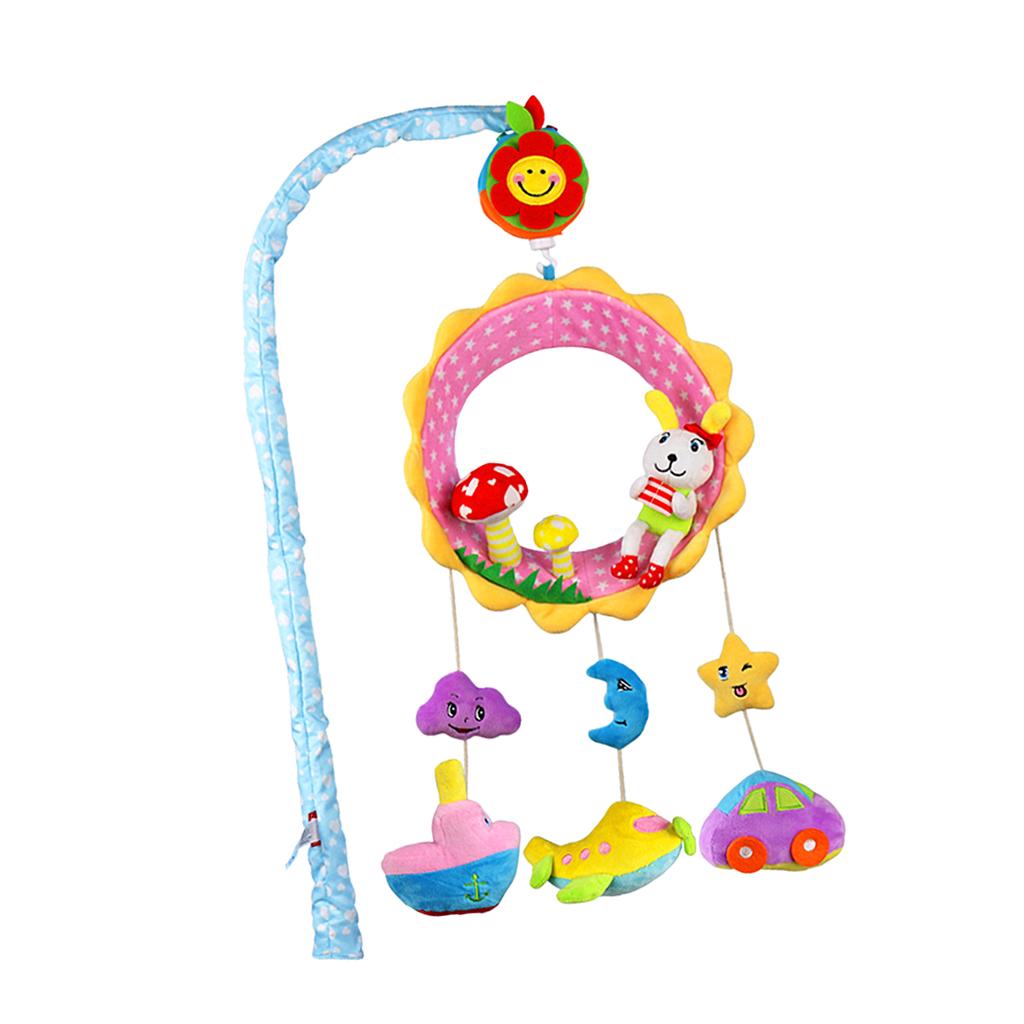 Baby Infant Soft Musical Bed Cot Mobile Nusery Lullaby Toys Style-1