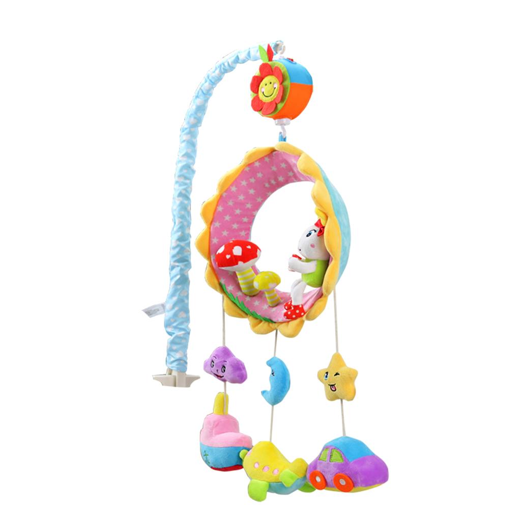 Baby Infant Soft Musical Bed Cot Mobile Nusery Lullaby Toys Style-1
