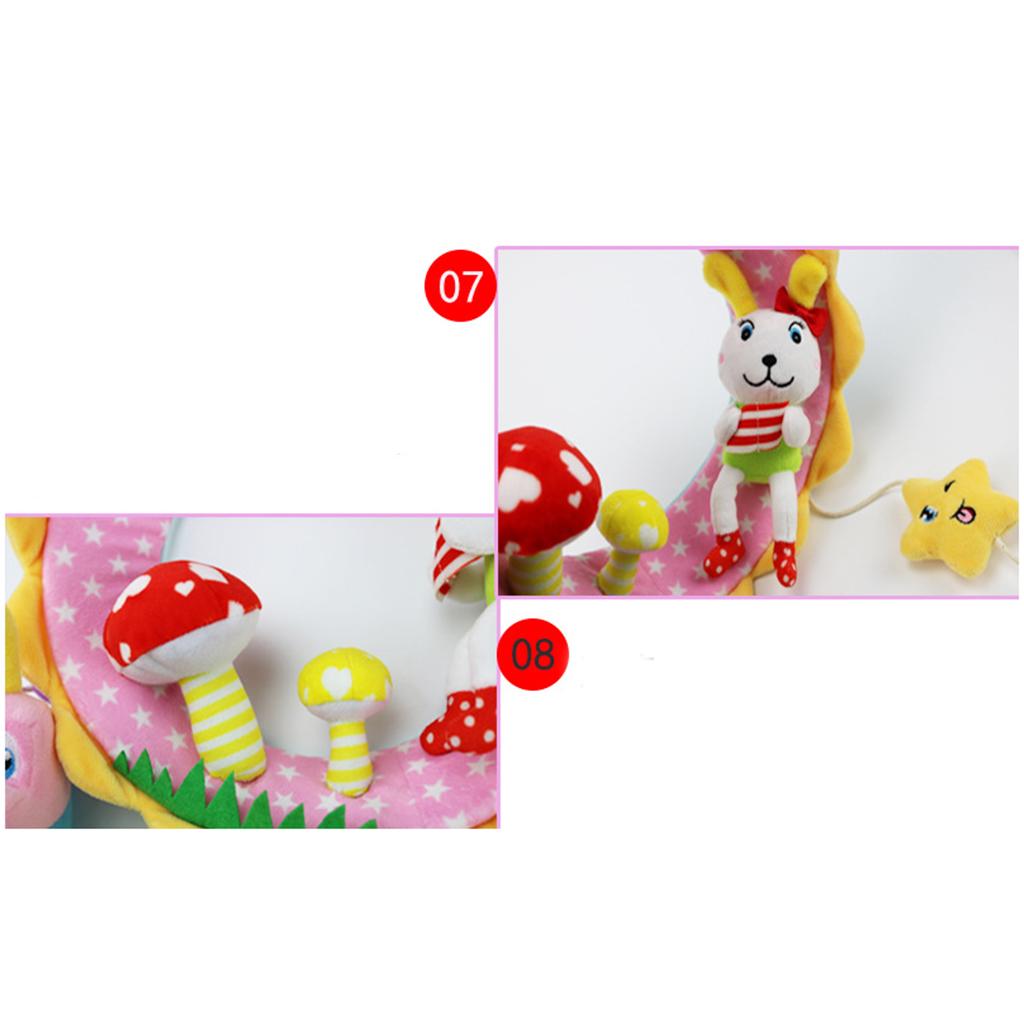Baby Infant Soft Musical Bed Cot Mobile Nusery Lullaby Toys Style-1