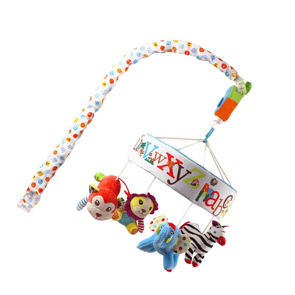 Baby Infant Soft Musical Bed Cot Mobile Nusery Lullaby Toys Style-2