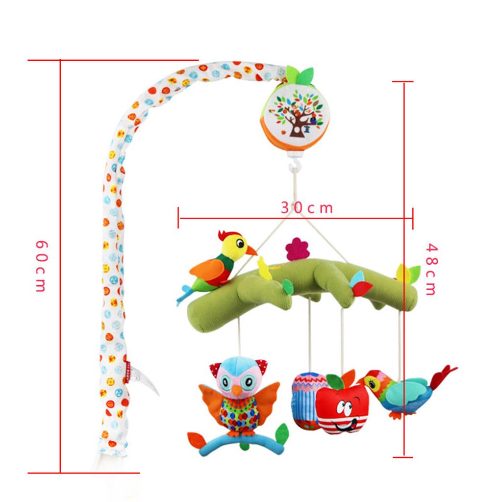 Baby Infant Soft Musical Bed Cot Mobile Nusery Lullaby Toys Style-3