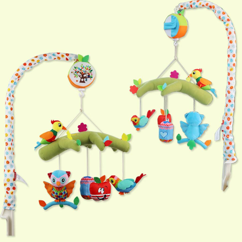 Baby Infant Soft Musical Bed Cot Mobile Nusery Lullaby Toys Style-3