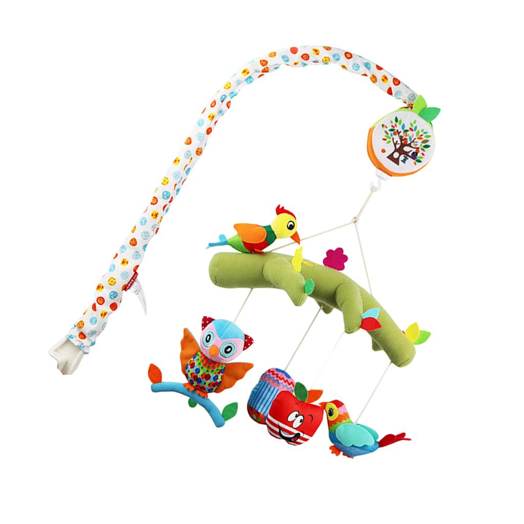Baby Infant Soft Musical Bed Cot Mobile Nusery Lullaby Toys Style-3
