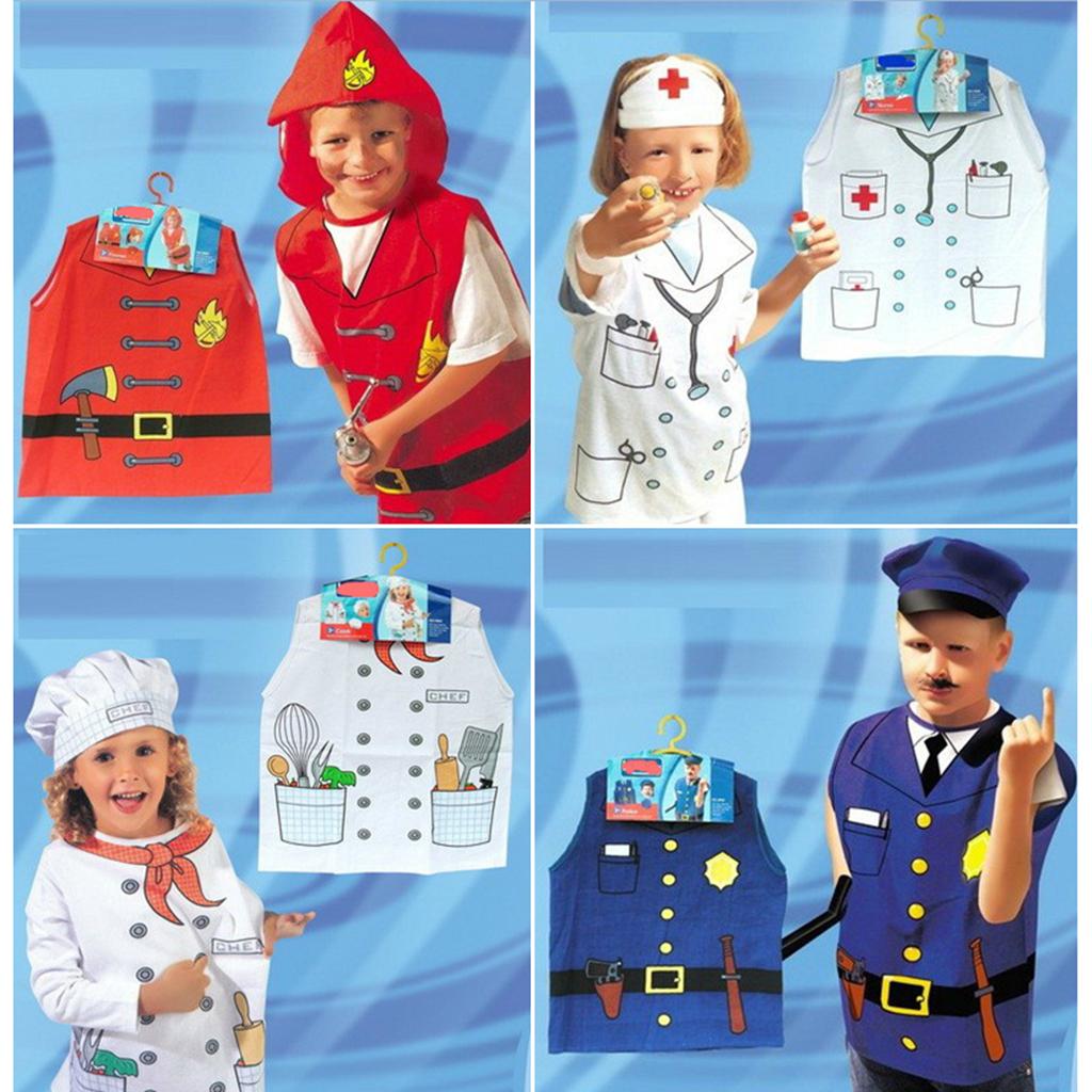 Kindergarten Performance Props Role-Playing Costumes for Child Doctor