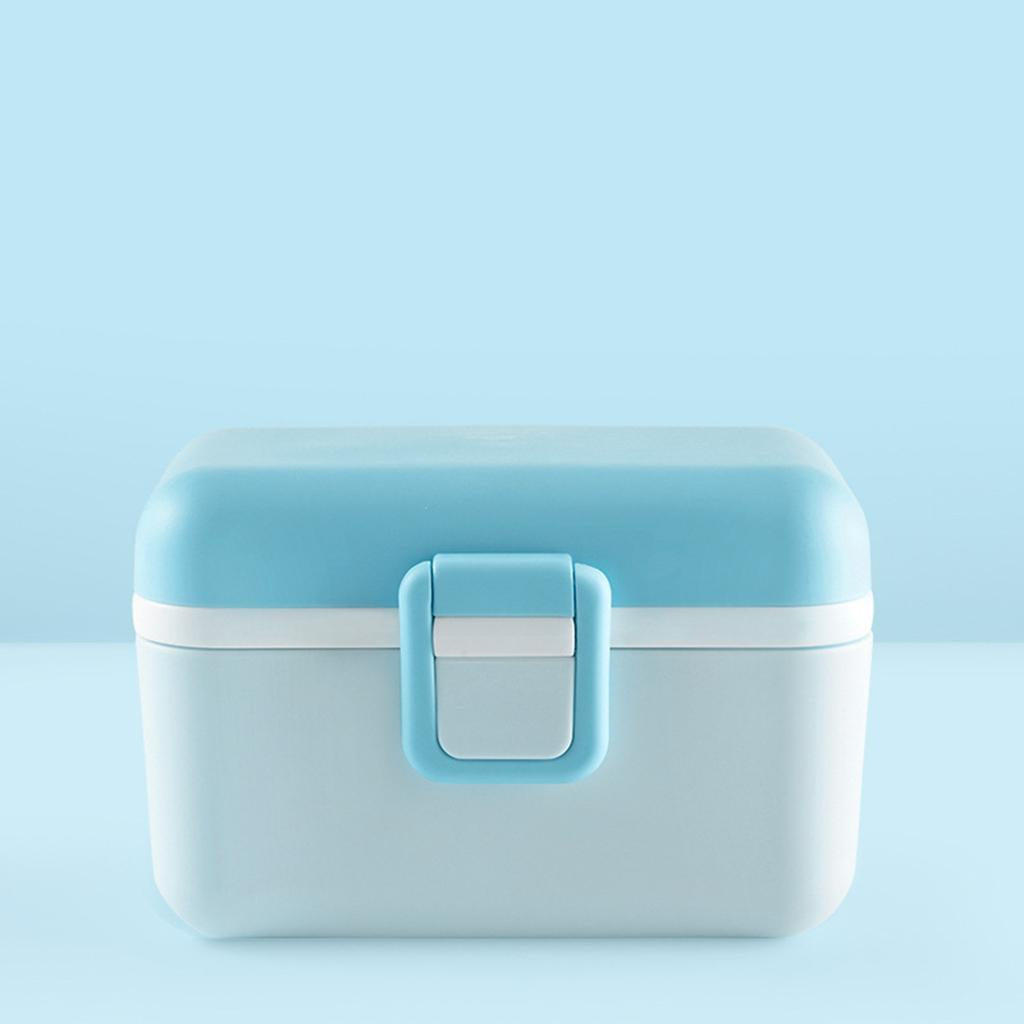 Baby Milk Powder Container Formula Food Storage Dispenser Sealed Blue