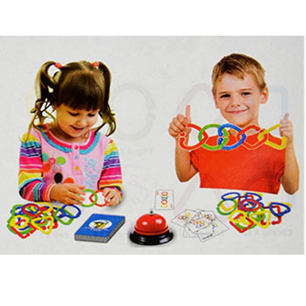 Rings Bell and Get the Rings Kids Early Learning Cognition Toy